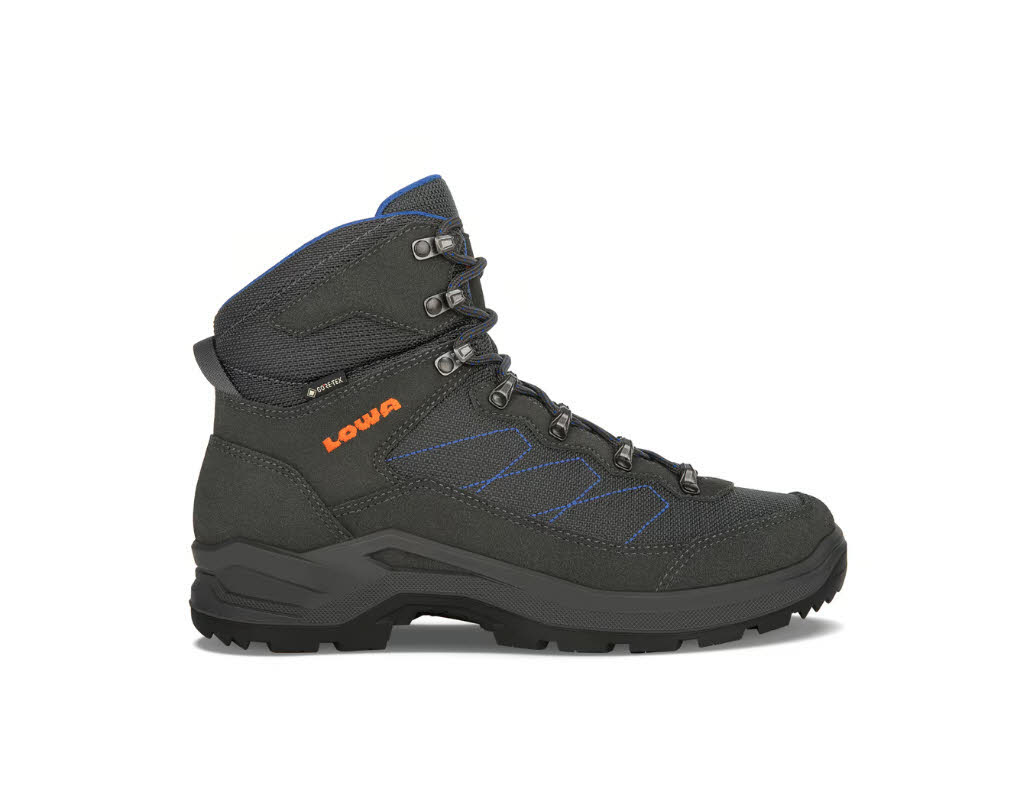 Lowa TAURUS PRO GTX MID Wanderschuh Trekkingschuh Herren dunkelgrau