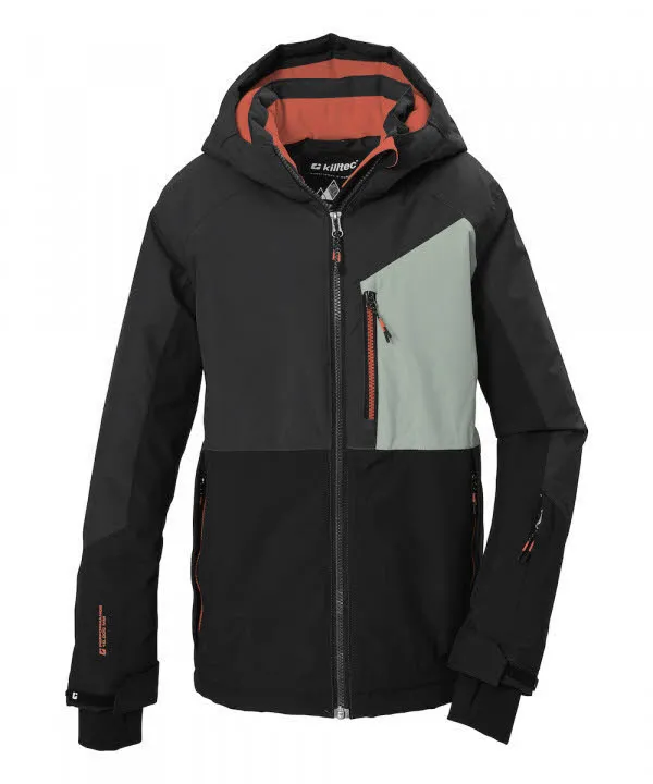 KILLTEC KSW 206 BYS SKI JCKT Jungen Ski-/Snowboardjacke dunkel stahl