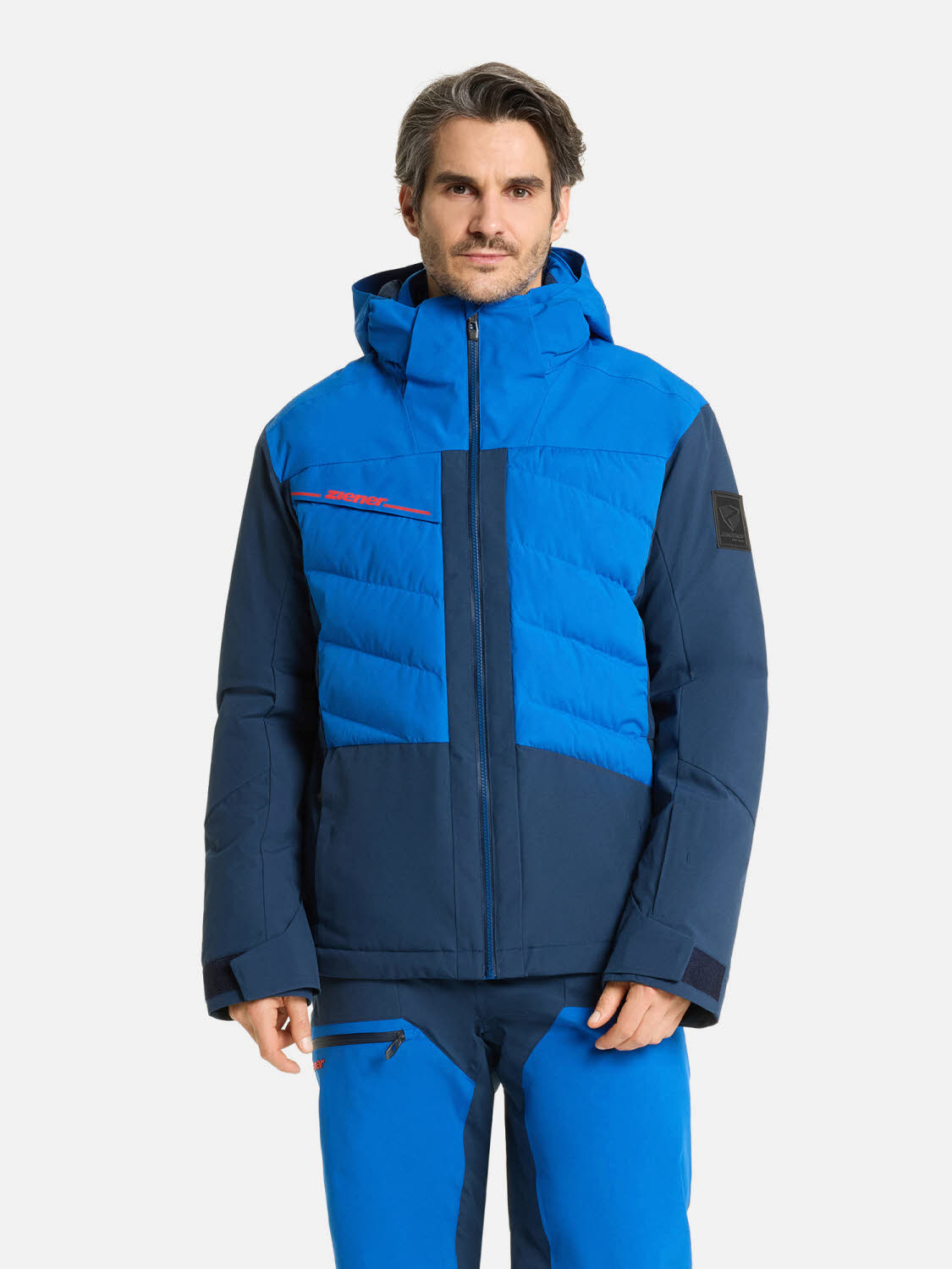 Ziener TIDAL-Z Jacket Man Herren Skijacke Schneejacke blau