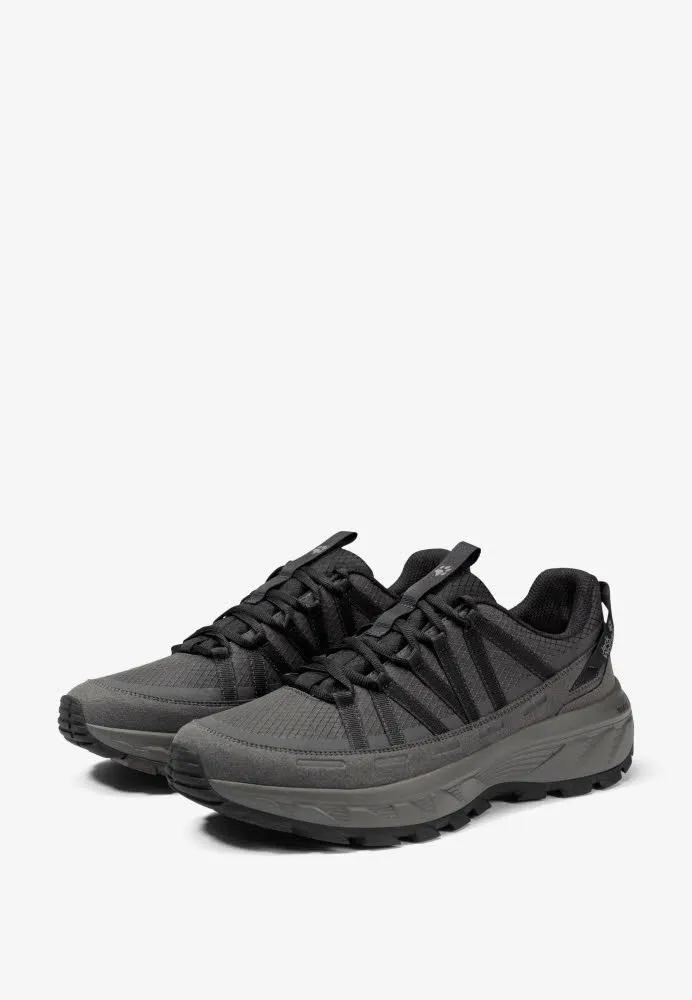 Jack Wolfskin Wild Hike Texapore Low M Herren Wanderschuhe Trekkingschuhe wasserdicht schwarz grau