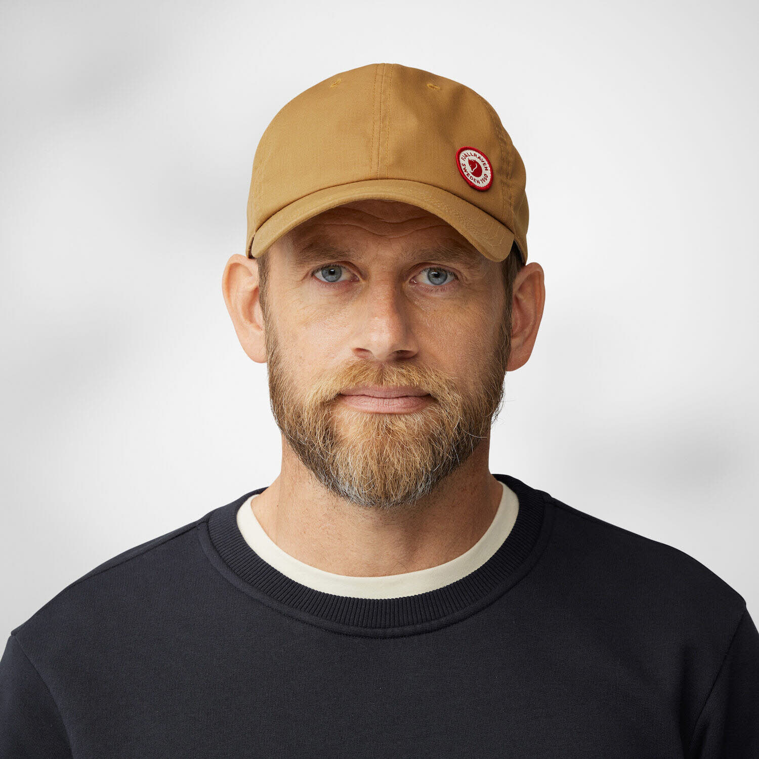 Fjällräven Logo Cap Kappe braun