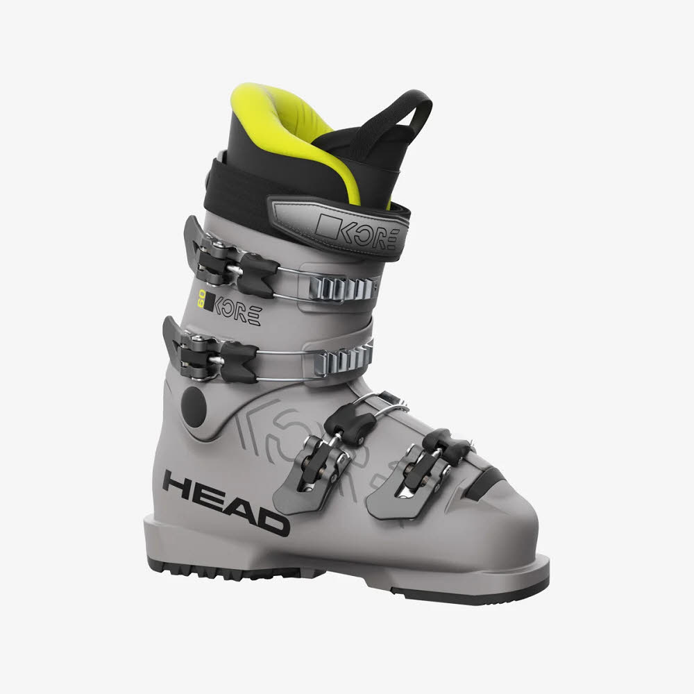Head KORE 60 GREY Kinder Freestyle Skischuhe Skiboots Alpin Skistiefel grau