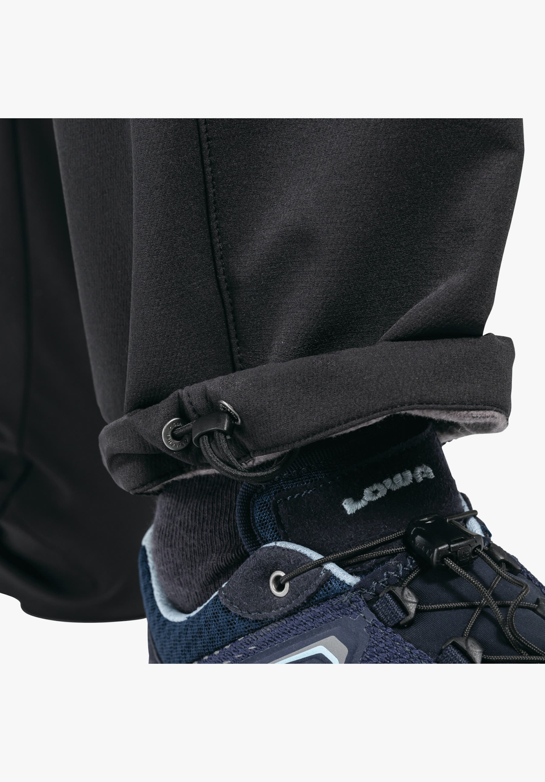 Schöffel Pants Ascona Warm L Trekkinghose gefüttert Wanderhose lange Hose Damen schwarz