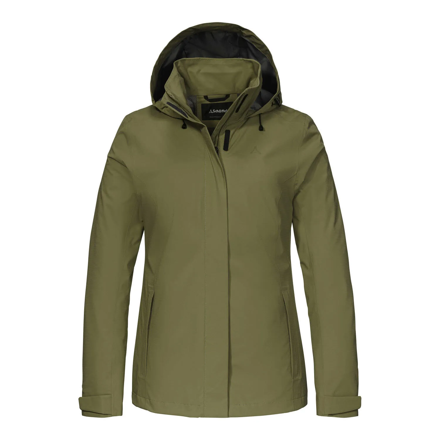 Schöffel Jacket Gmund L Damen Regenjacke Wanderjacke avocado branch