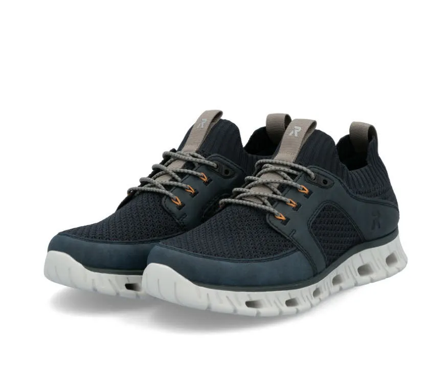 Rieker Herren Halbschuhe Slipper Sneaker dunkelblau