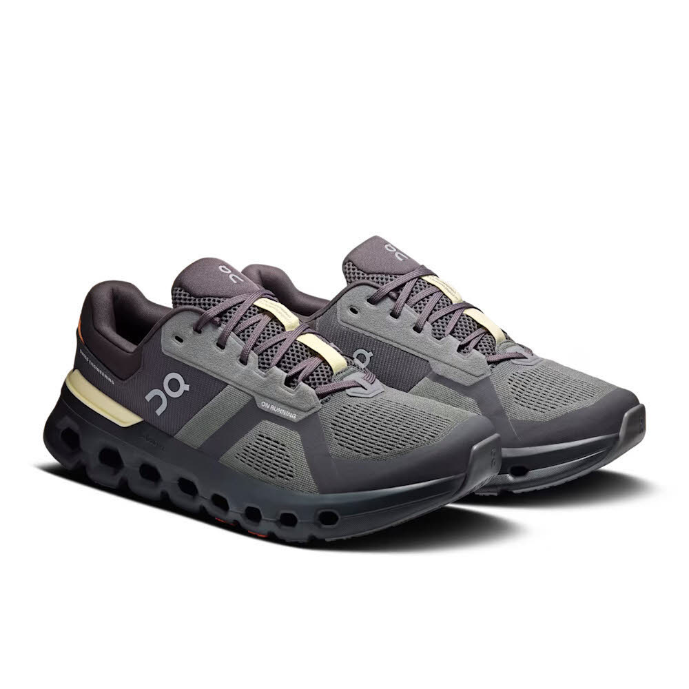 ON Cloudrunner 2 Herren Sneaker Laufschuhe Joggingschuhe rock/tangerine