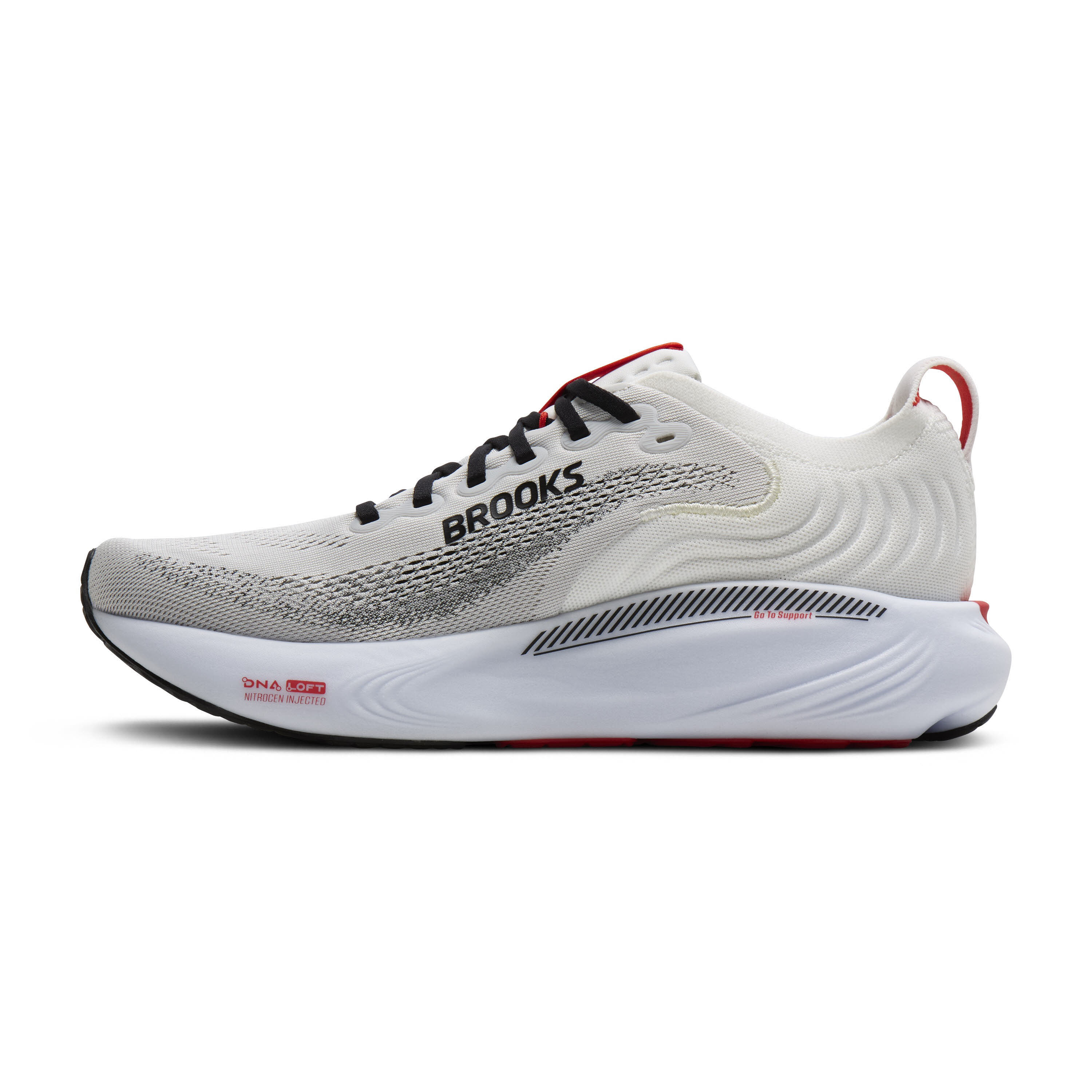 BROOKS Adrenaline GTS 25 Herren Laufschuhe Joggingschuhe weiß