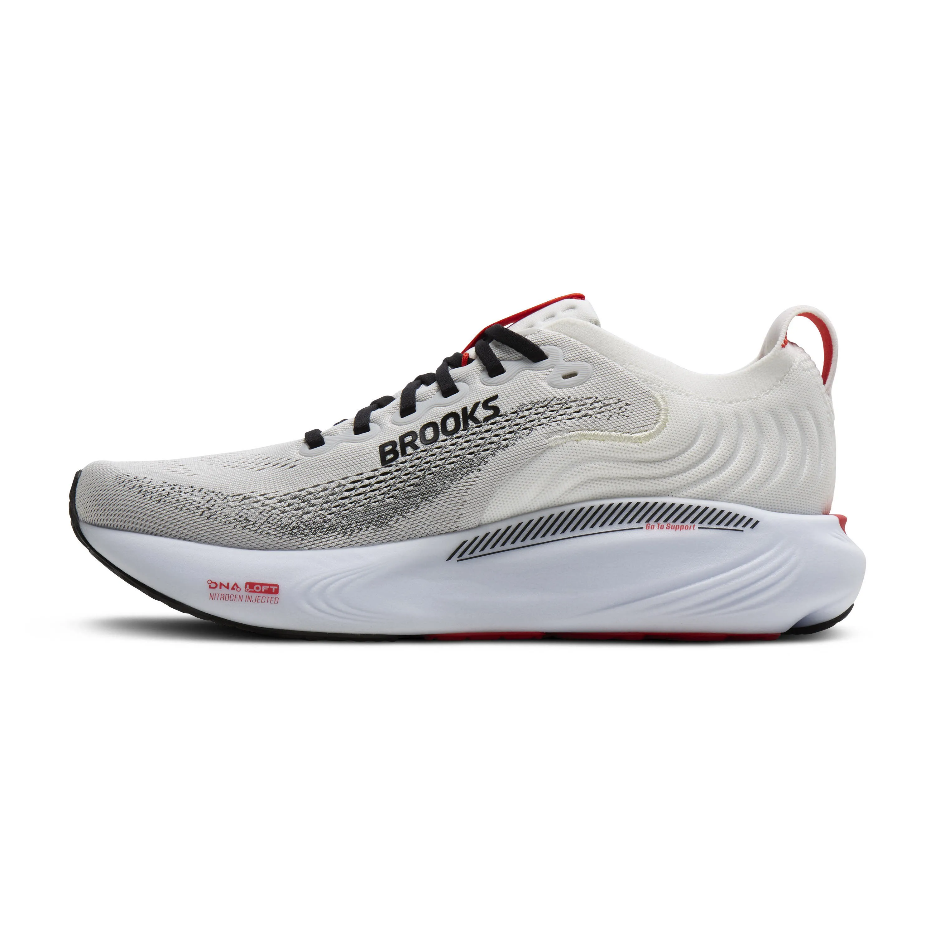 BROOKS Adrenaline GTS 25 Herren Laufschuhe Joggingschuhe weiß