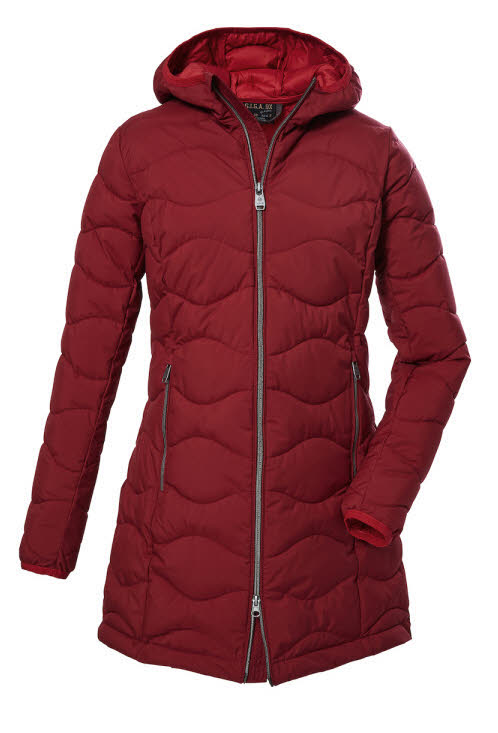 Killtec GW 20 WMN QLTD PRK Steppparka Kapuzenjacke Damen rot