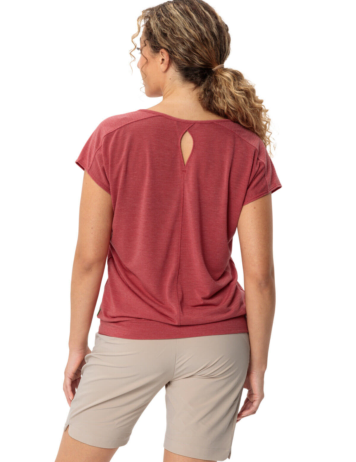 Vaude Skomer T-Shirt III Damen Wandershirt Damen hellrot