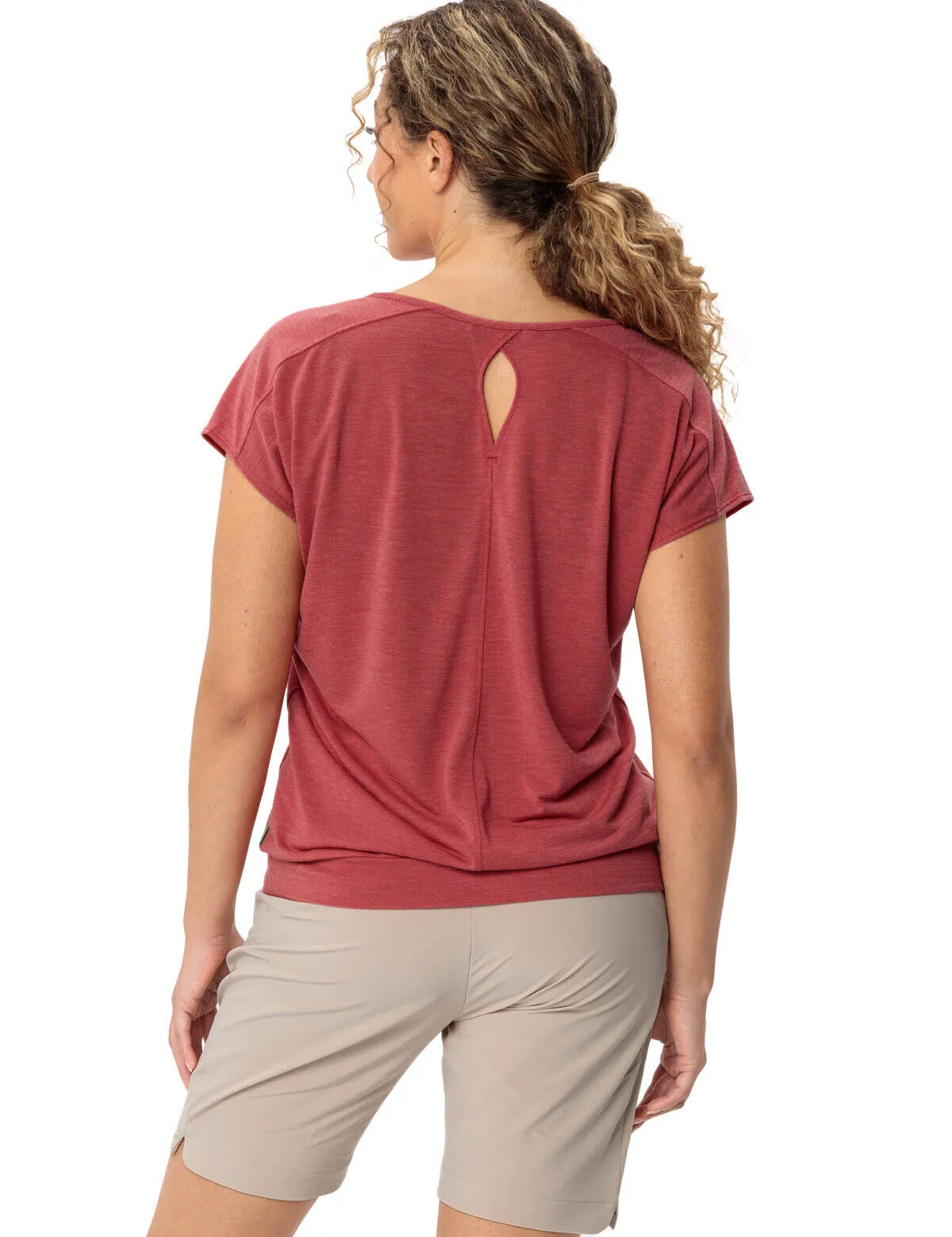 Vaude Skomer T-Shirt III Damen Wandershirt Damen hellrot