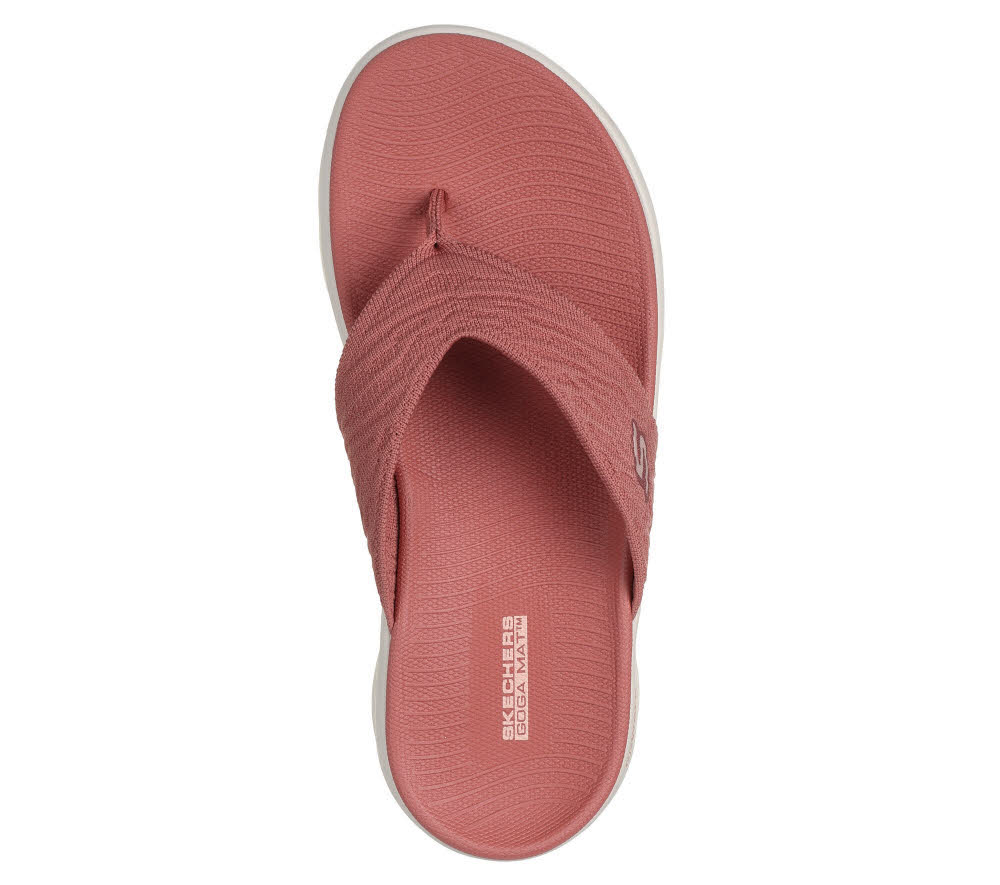 Skechers GO WALK FLEX SANDAL - SPLENDOR Damen Flip-Flops Sandalen pink
