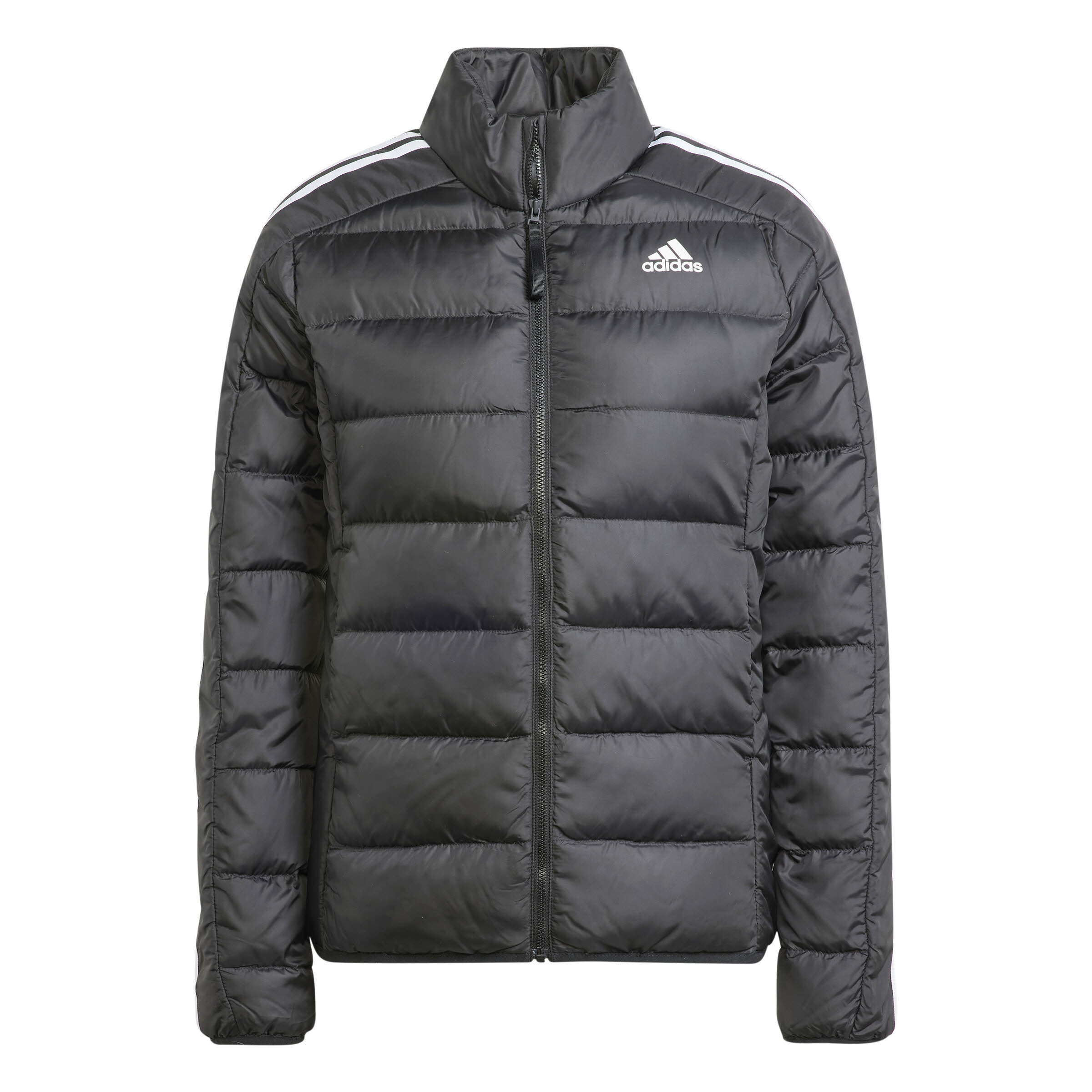 adidas Essential 3 Streifen L D J Damen Daunenjacke Winterjacke schwarz
