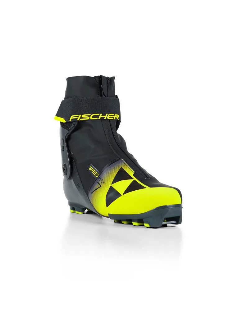 Fischer SPEEDMAX 7 SKATE Unisex Langlaufschuhe Skating schwarz/gelb