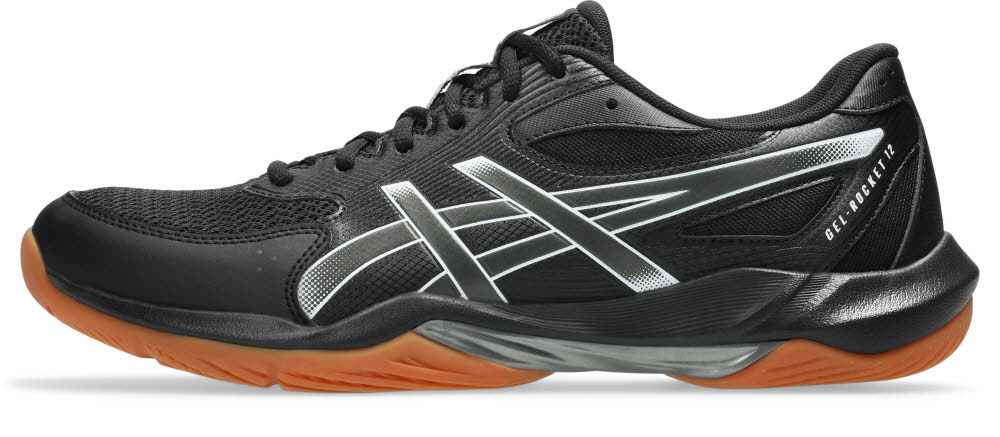 Asics GEL-ROCKET 12 Herren Sportschuhe Hallenschuhe black/gunmetal