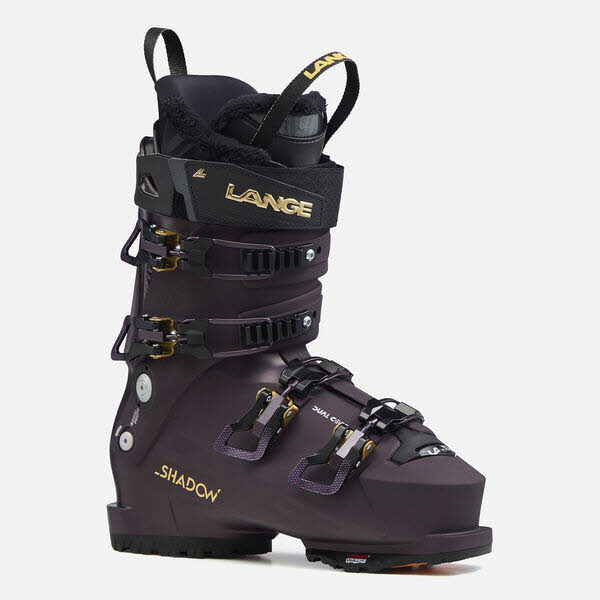 Lange SHADOW 115 W LV GW Damen Skischuhe Skiboots dark purple