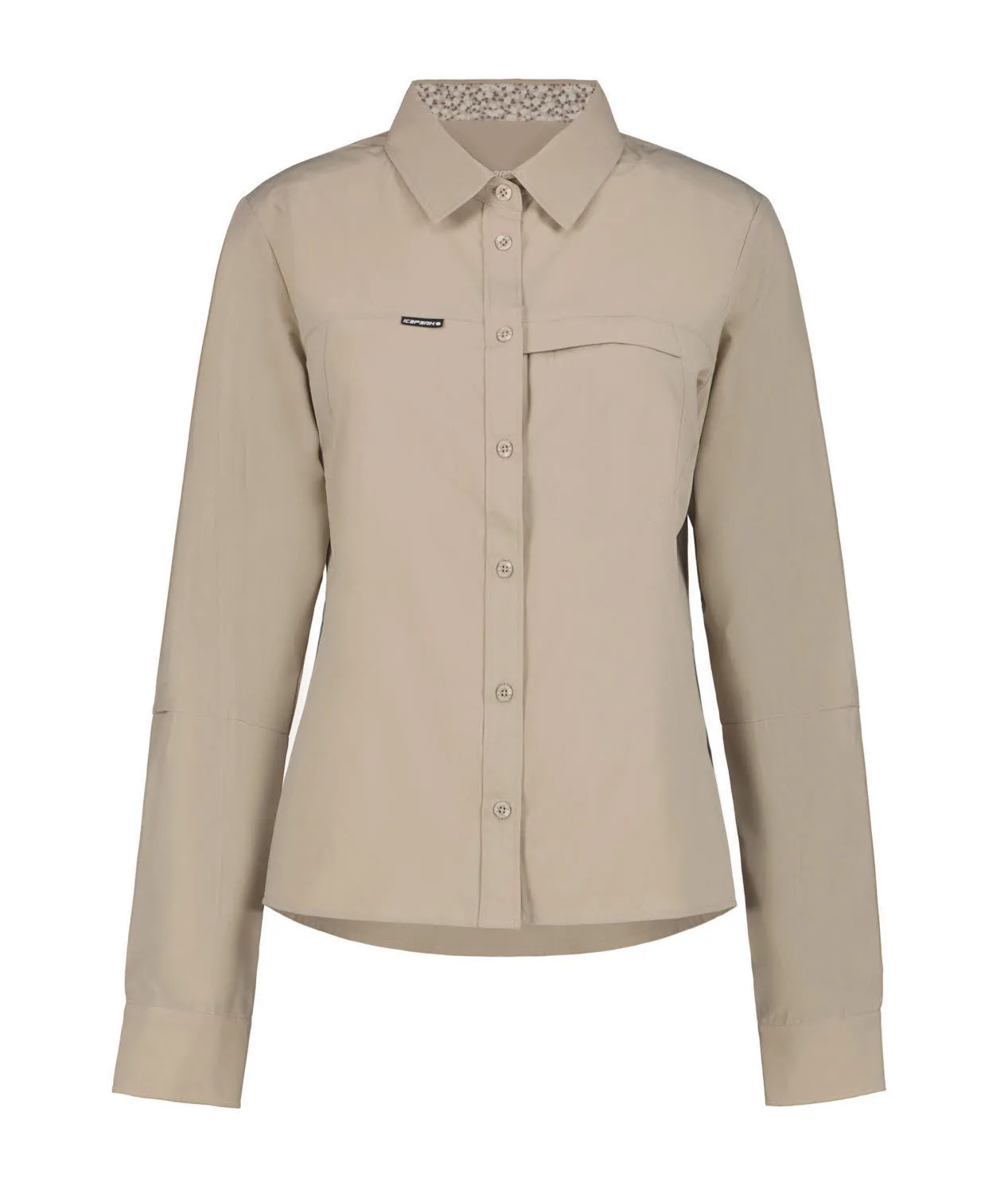 Icepeak BOXHOLM Damen Bluse Hemd beige