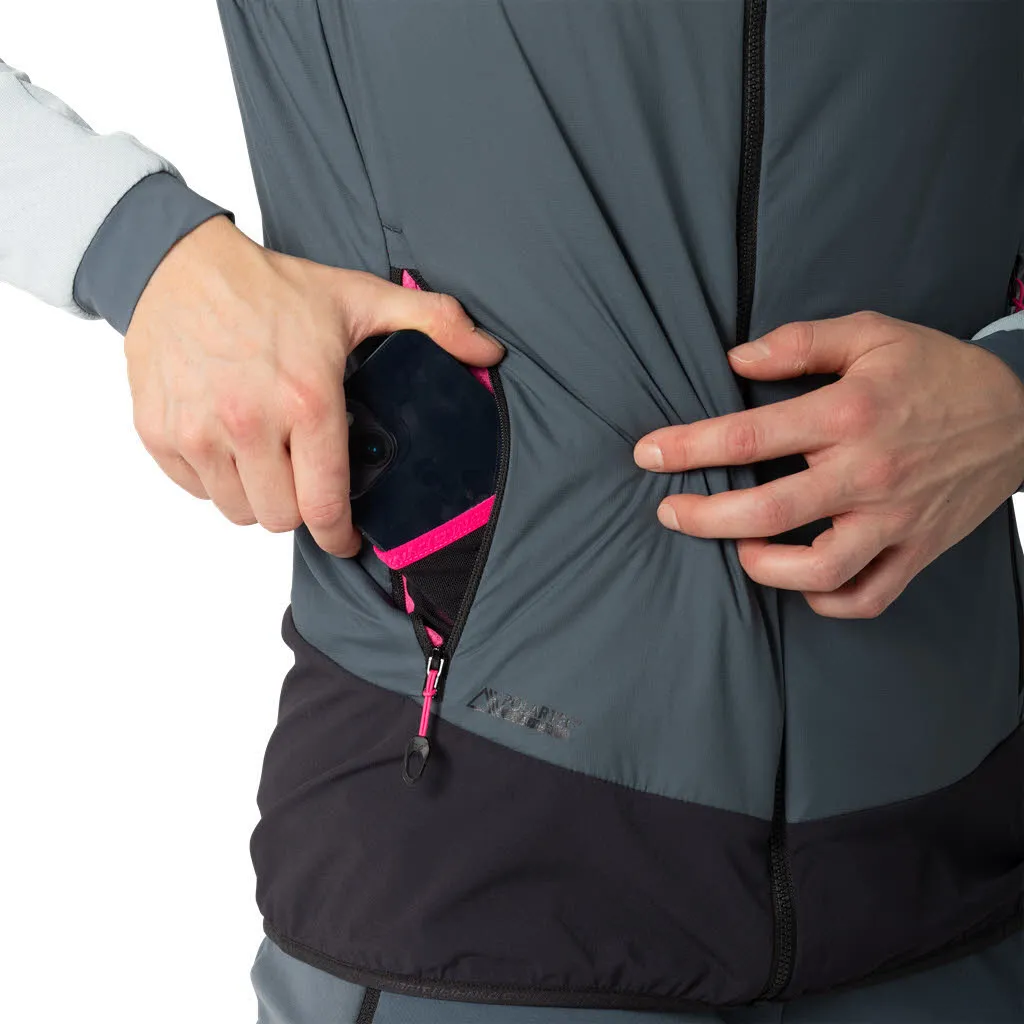 Dynafit Mezzalama Polartec Alpha Damen Outdoorweste Isolationsweste blau