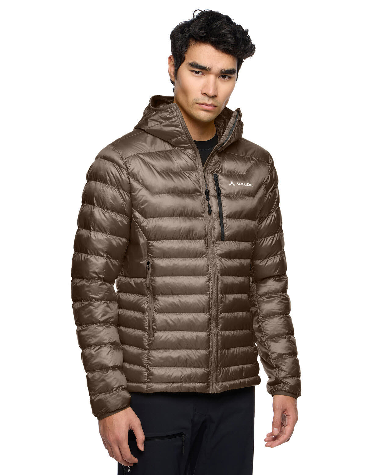 Vaude Batura Herren Winterjacke Kapuzenjacke Thermojacke deer brown