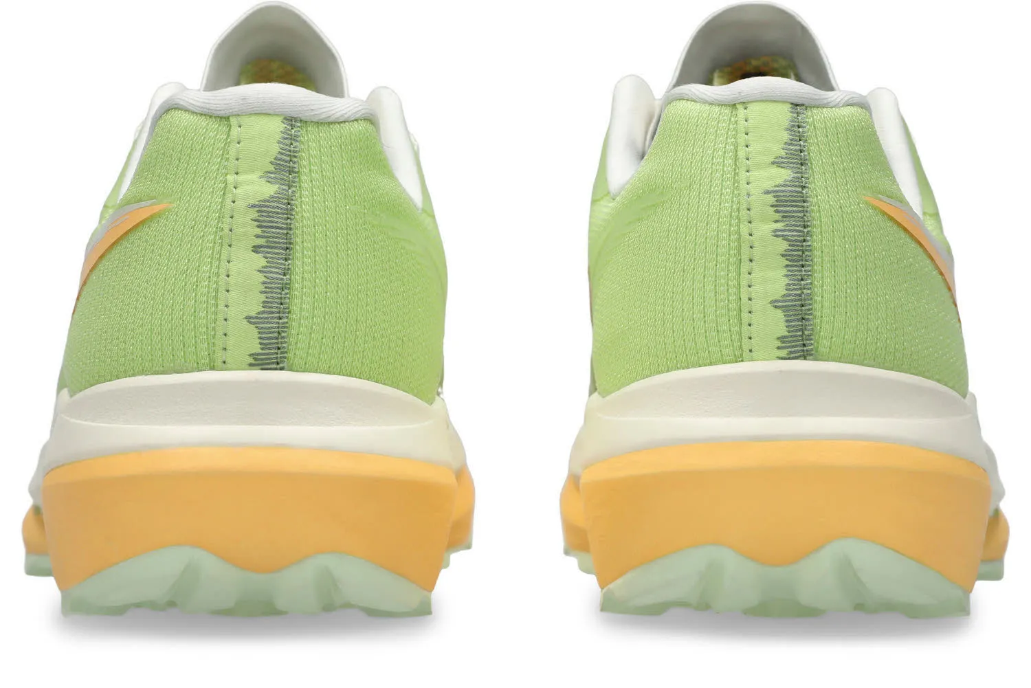 Asics FUJISPEED 4 Herren Joggingschuhe Laufschuhe lime green/cream