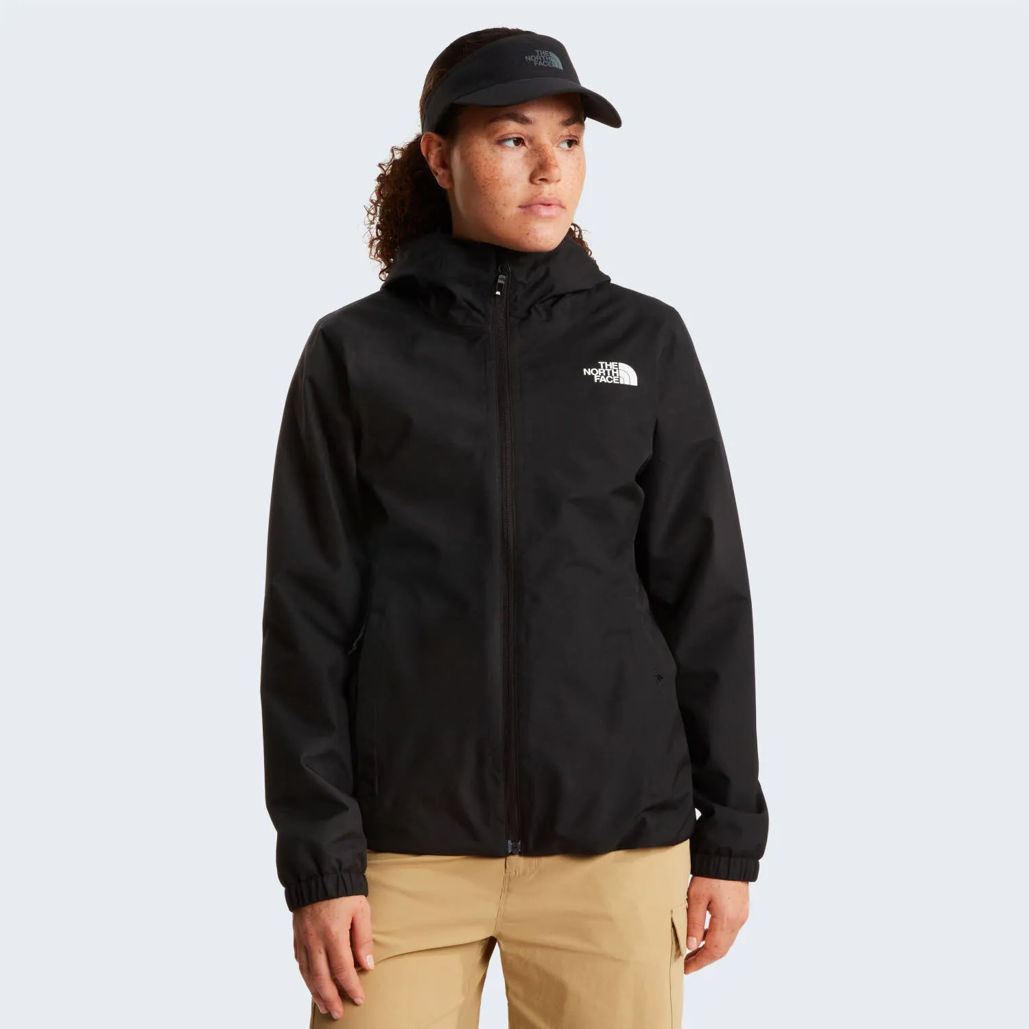 The North Face QUEST MONO JACKET Damen Windjacke Wanderjacke schwarz