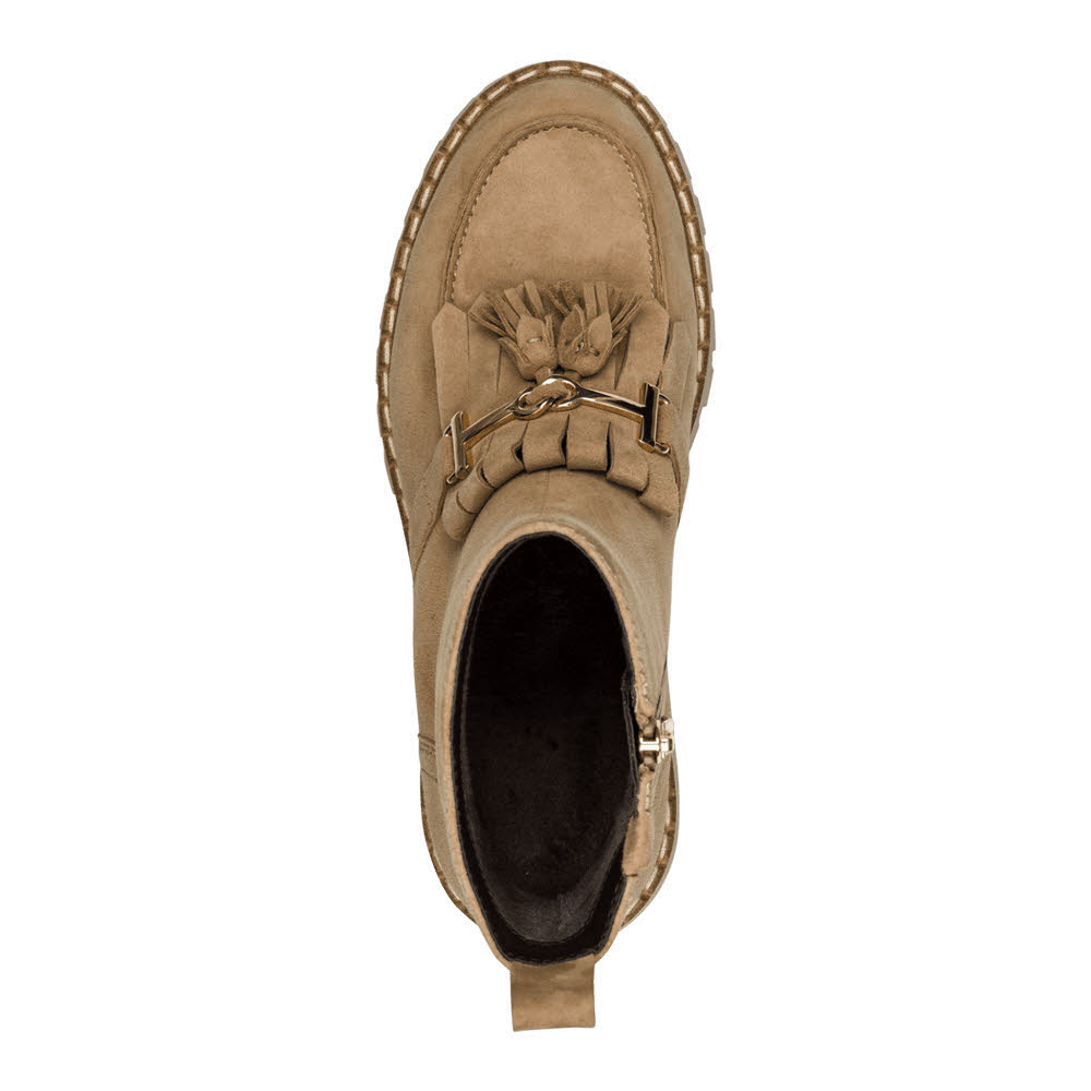 Tamaris Damen Stiefelette hellbraun