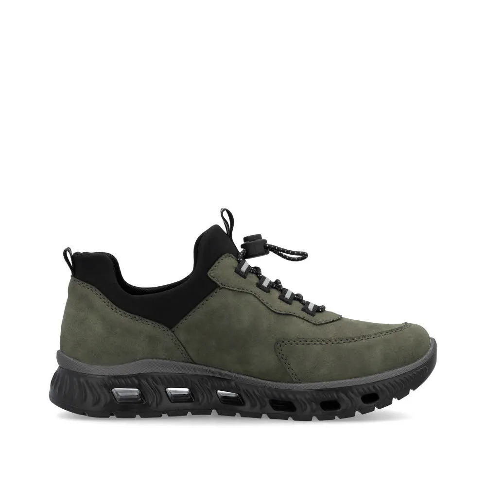 Rieker HWK Damen Halbschuhe Sneaker Low modisch grün