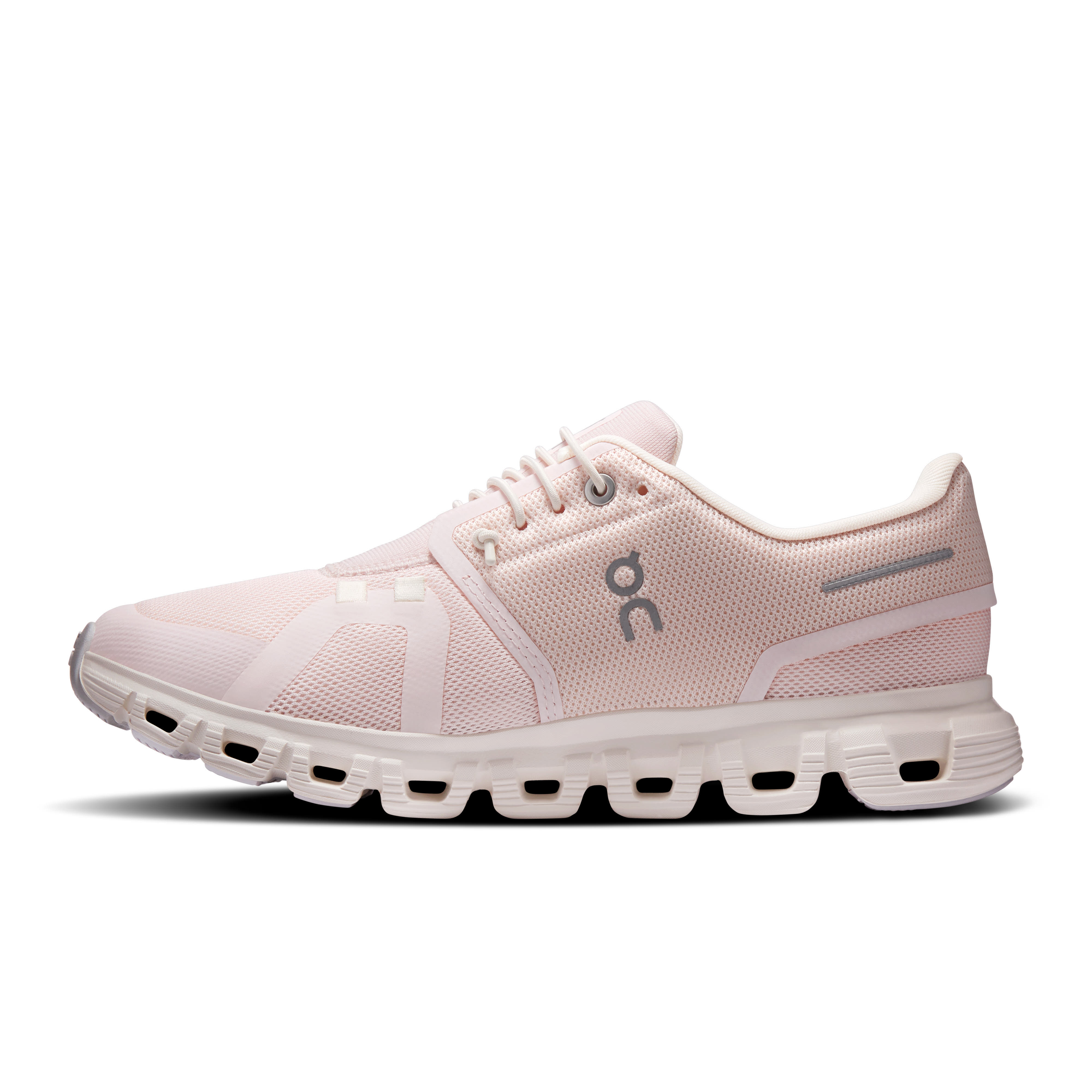 ON CLOUD 6 Damen Sneaker Low sportlich Freizeitschuhe salt/gardenia