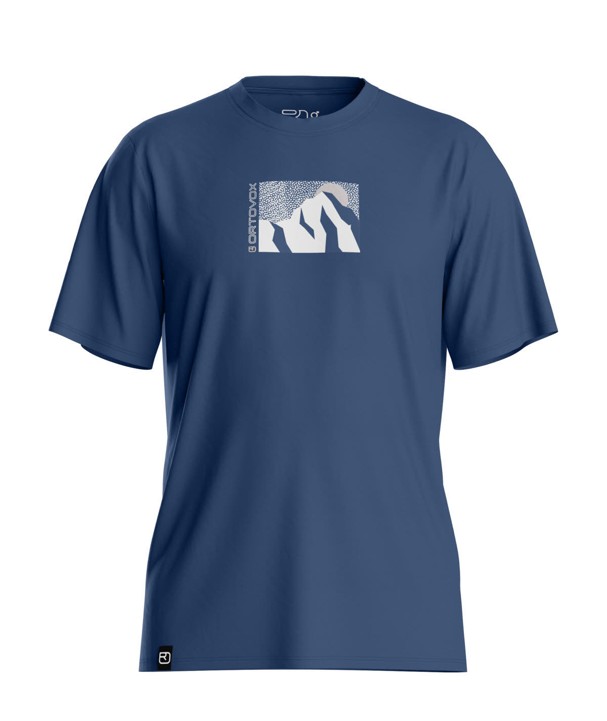 Ortovox 120 Cool TEC MTN Sun Herren T-Shirt blau