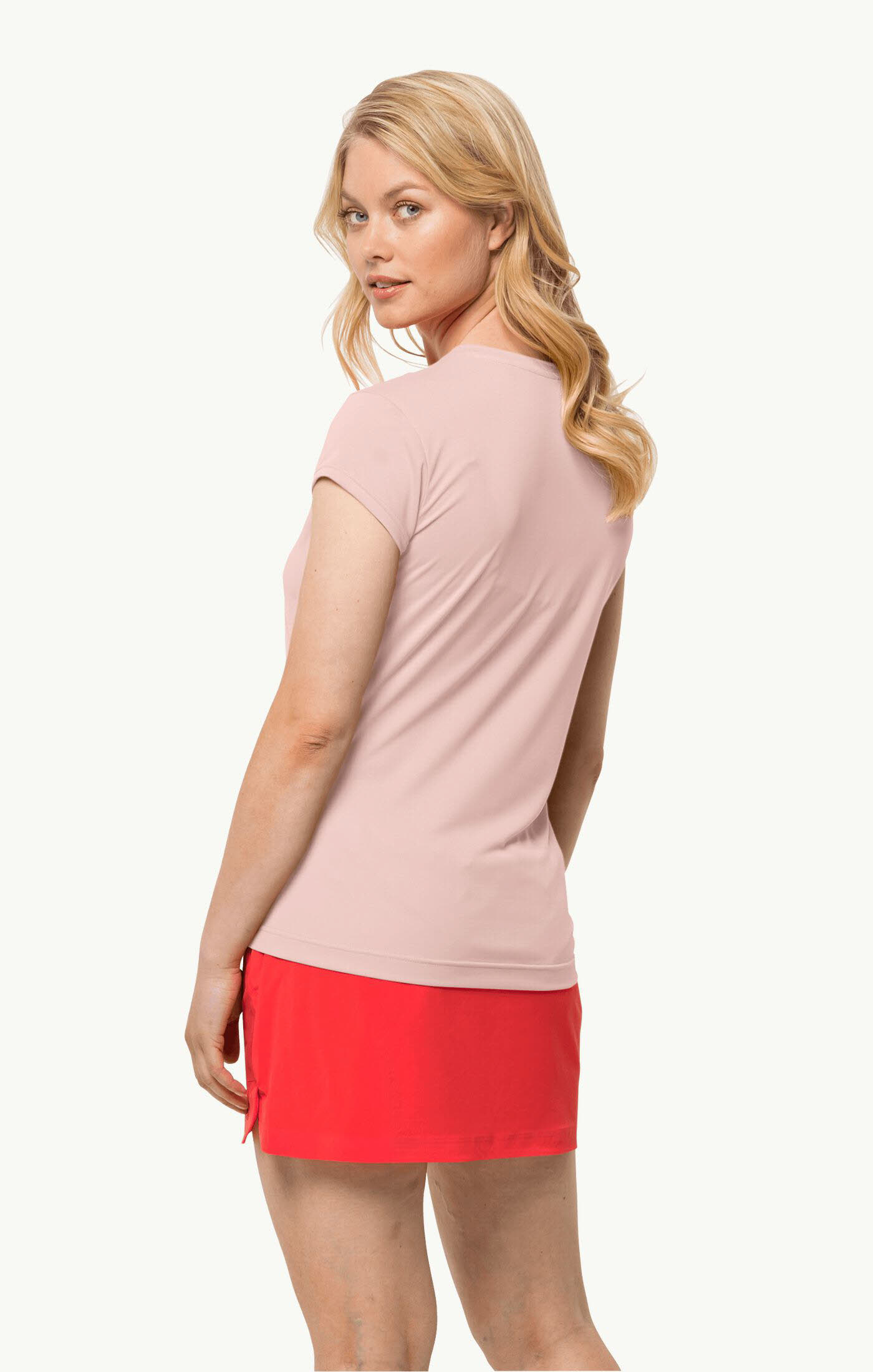 Jack Wolfskin Prelight S/s Damen Funktionsshirt Trekking-T-Shirt rosa