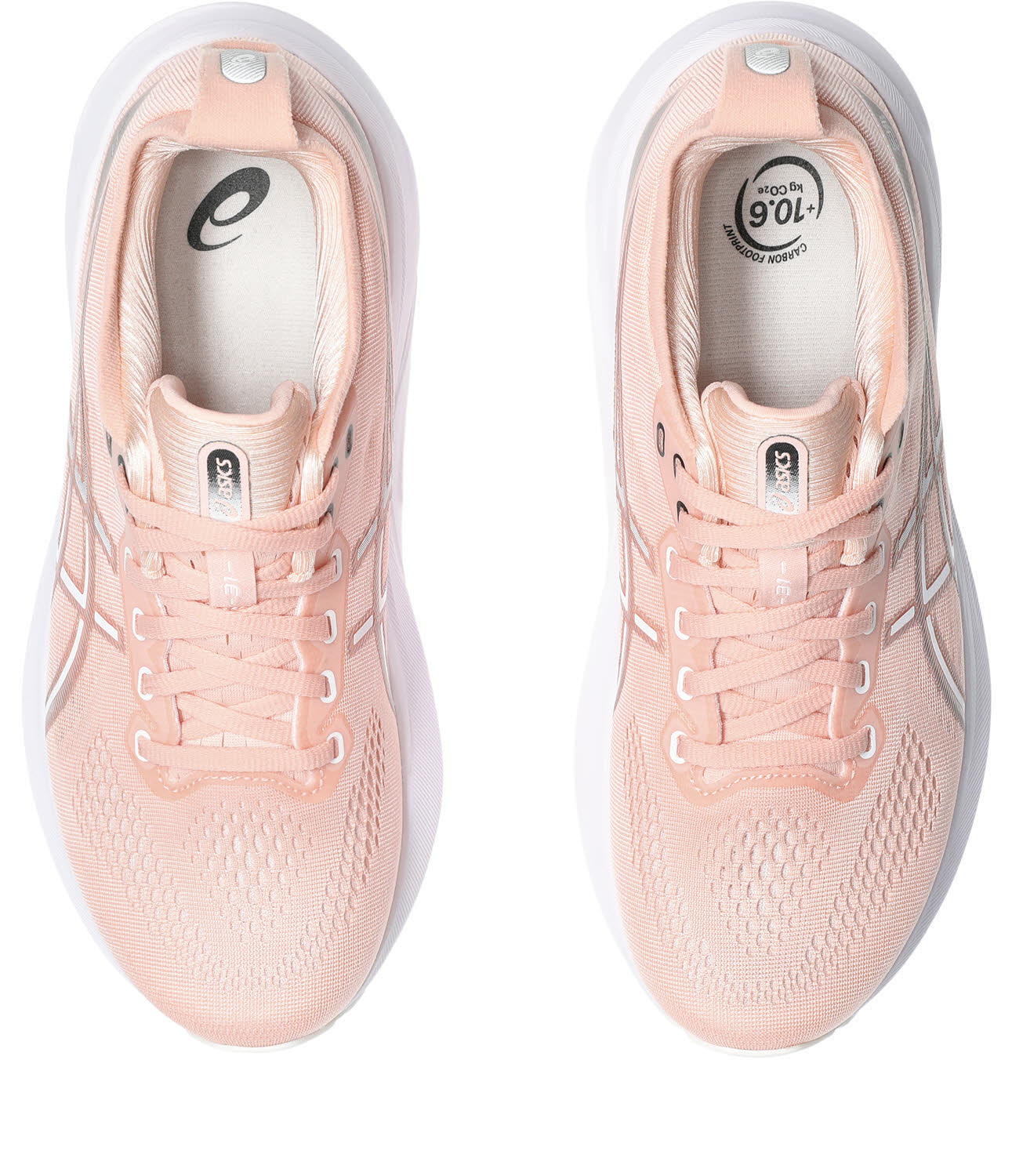 ASICS GEL-KAYANO 31 Laufschuhe Joggingschuhe Damen weiß pfirsich