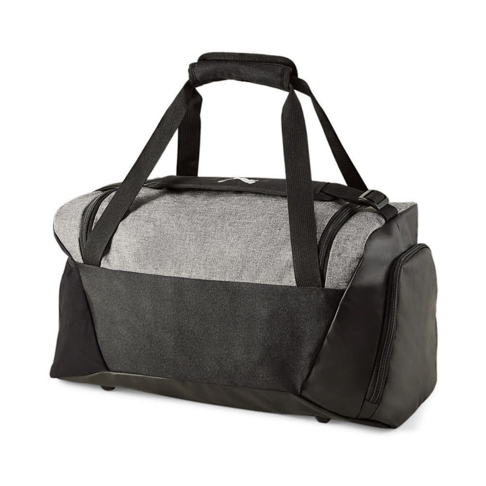 Puma teamFINAL Teambag S Tasche Sporttasche grau/schwarz