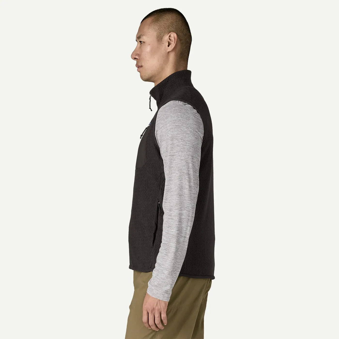 Patagonia R1® Air Fleece Vest ärmellos Herren schwarz