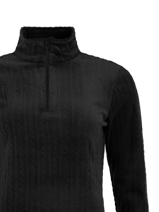 PROTEST DA PRTGAIL 1/4 zip active top Damen Skiroli schwarz