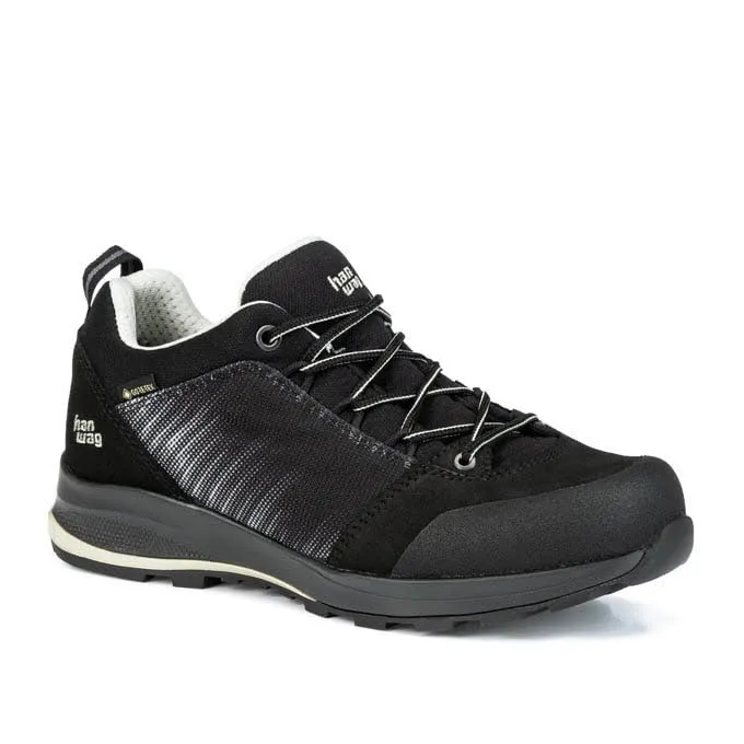 Hanwag Klarsby Low Bunion Lady GTX Trekkingschuhe Wanderschuhe Damen schwarz blau