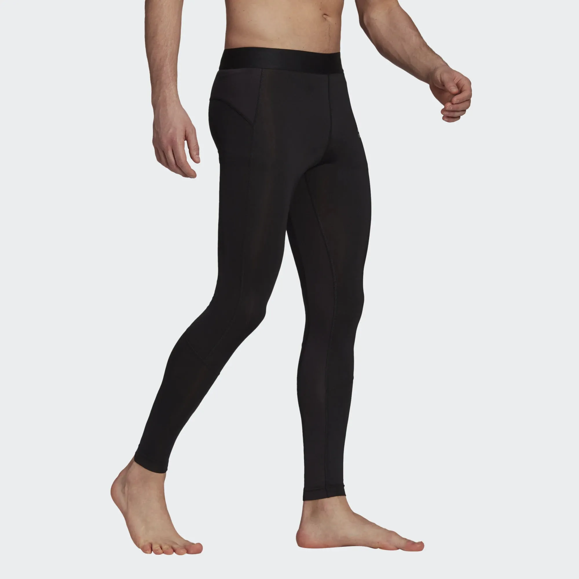 adidas Techfit LONG TIGHT M Herren lange Unterhose Sporttight Trainingstight schwarz