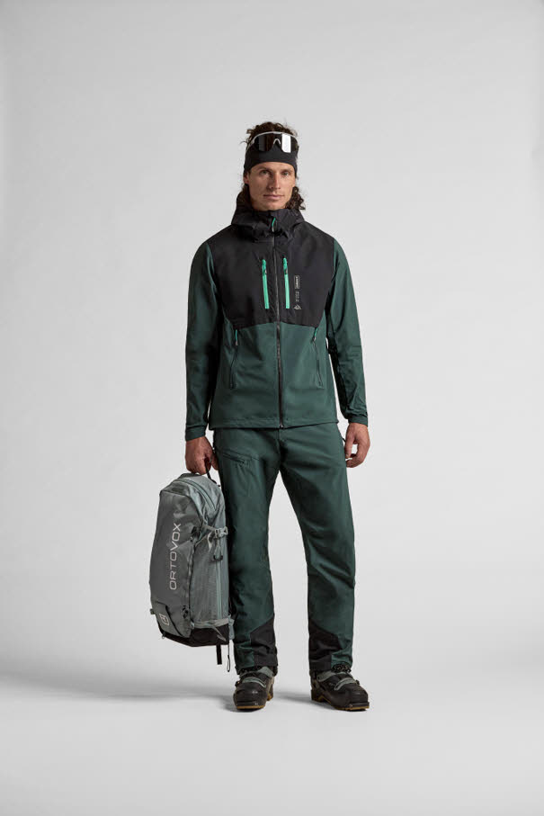 MALOJA HE JACKE SpondaM.Herren Softshell grün/ mountain pine multi