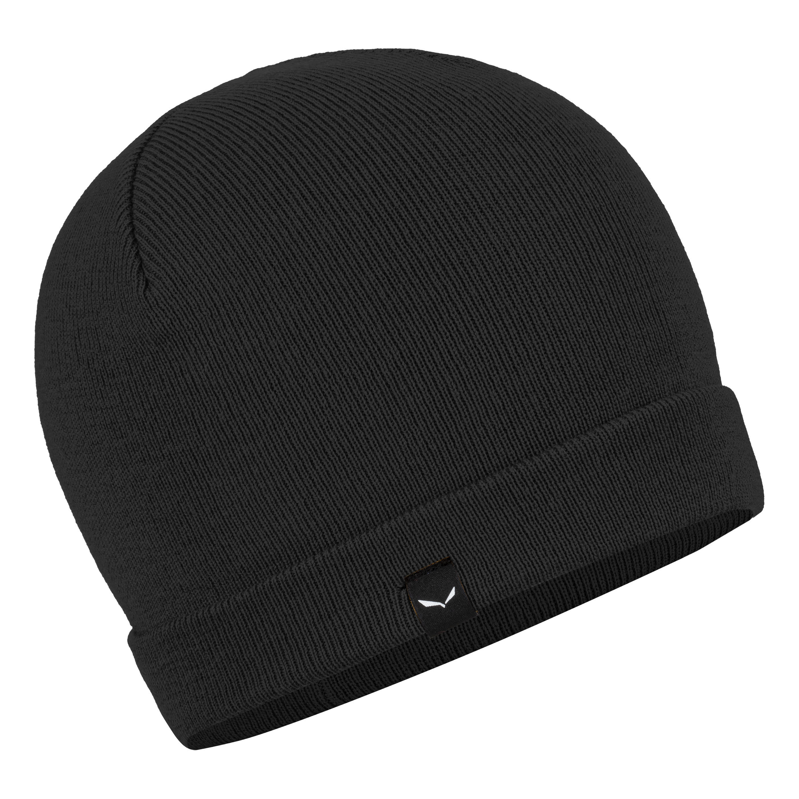 Salewa PUEZ MERINO BEANIE Funktionsmütze schwarz