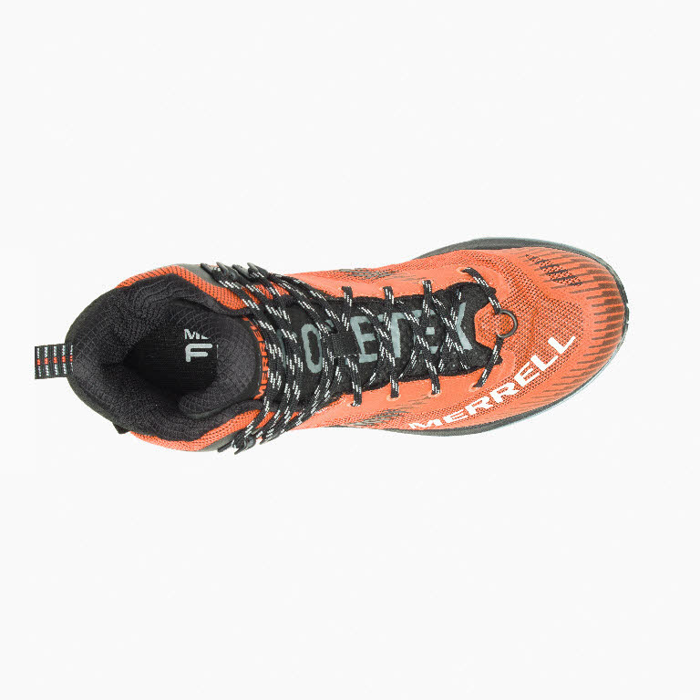 Merrell Rogue Hiker Mid GTX Herren Trekkingschuhe Wanderschuhe orange