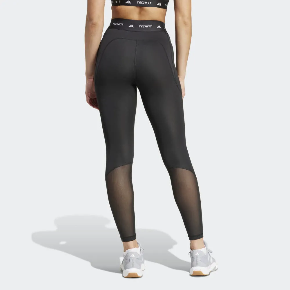 adidas TECHFIT STASH POCKET FULL-LENGTH Damen Leggings Longtight schwarz