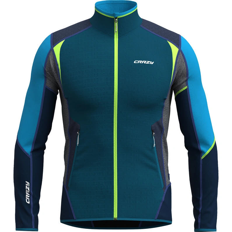 Crazy Idea Pull Viper Herren Midlayer-Jacke zenith