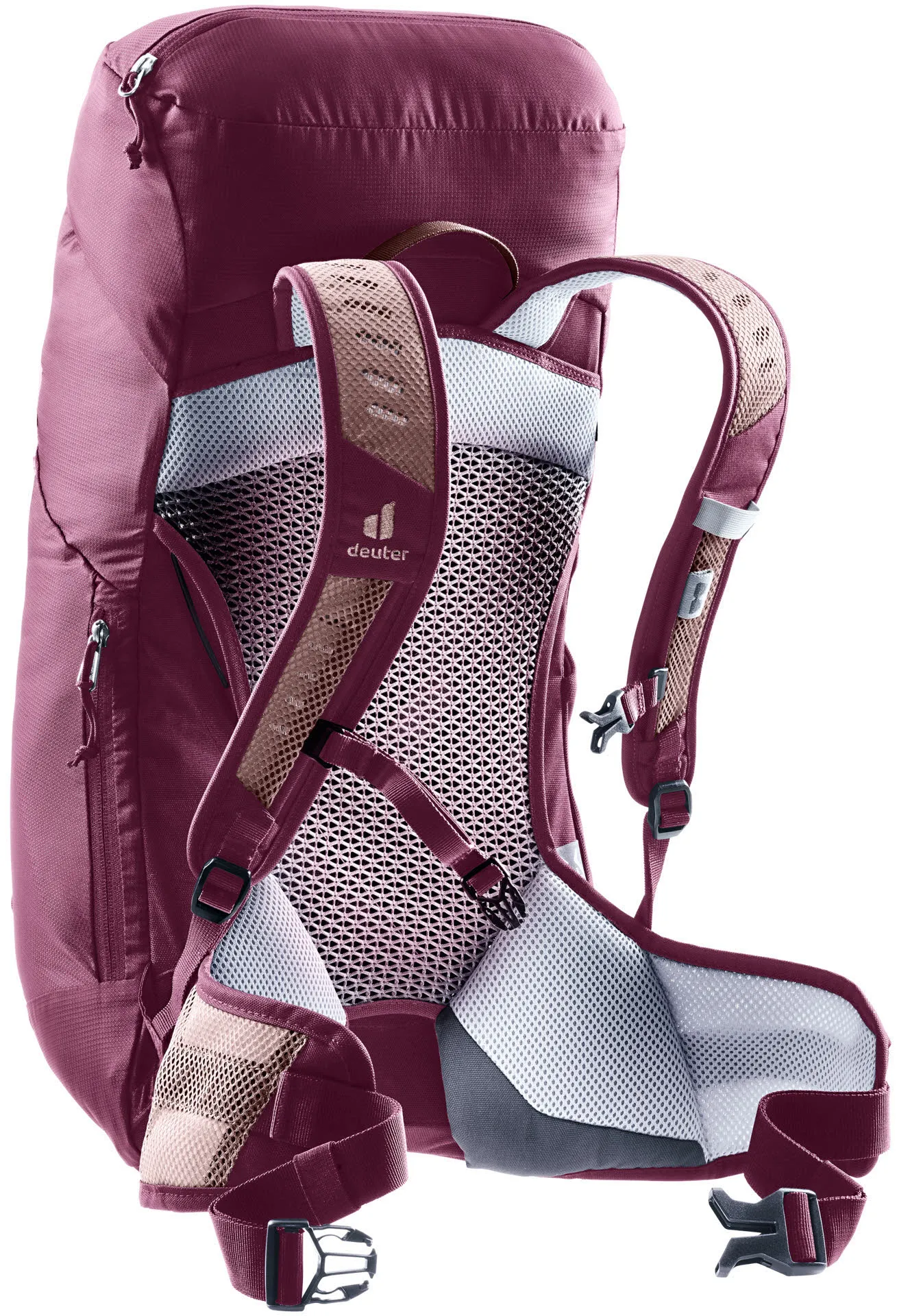 Deuter AC Lite 22 SL Wanderrucksack Damen ashrose-cassis