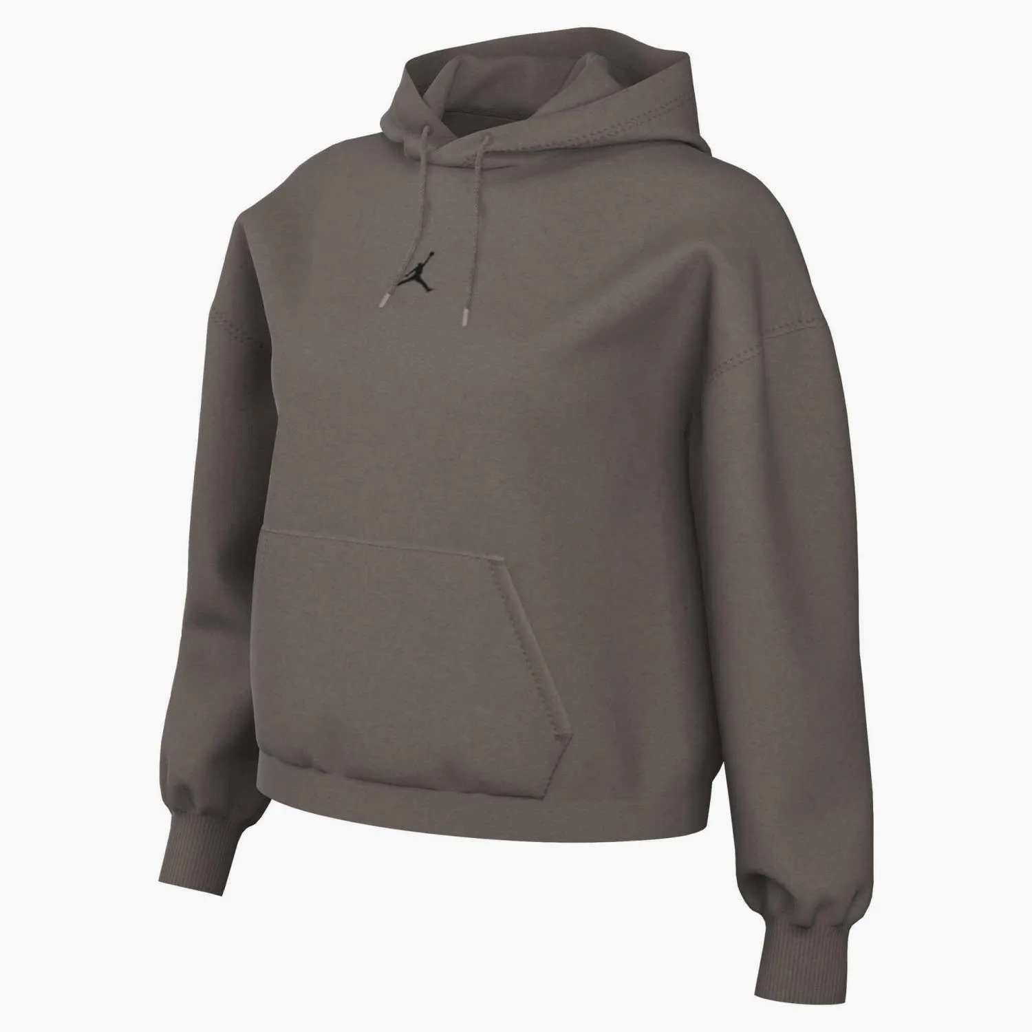 Nike W J SPT DF CSVR FLC Damen Hoodie Kapuzenpullover olivgrau
