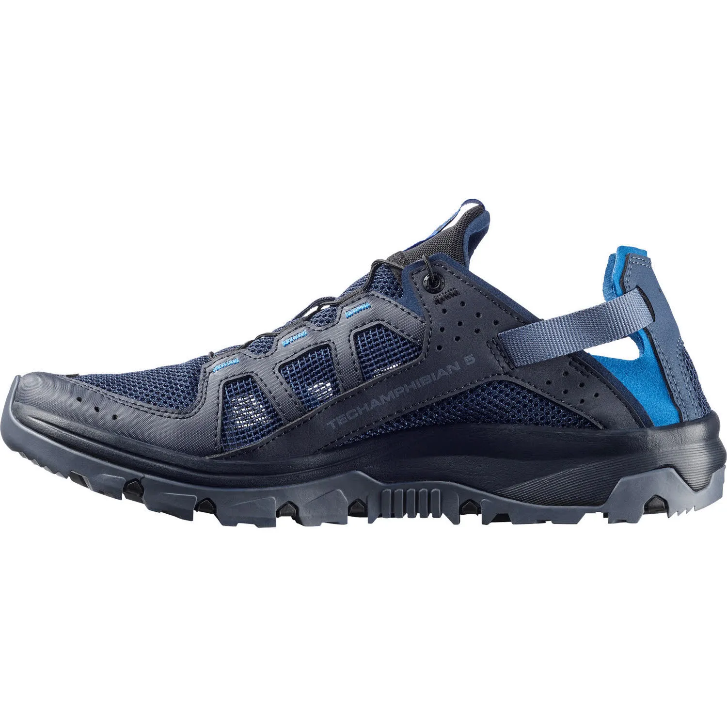 Salomon TECHAMPHIBIAN 5 Herren Wasserschuhe Sandalen dunkelblau