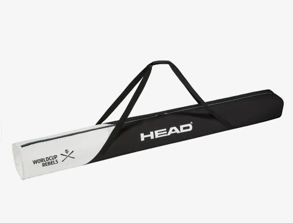 Head Rebels Single Skibag Skitasche schwarz weiß