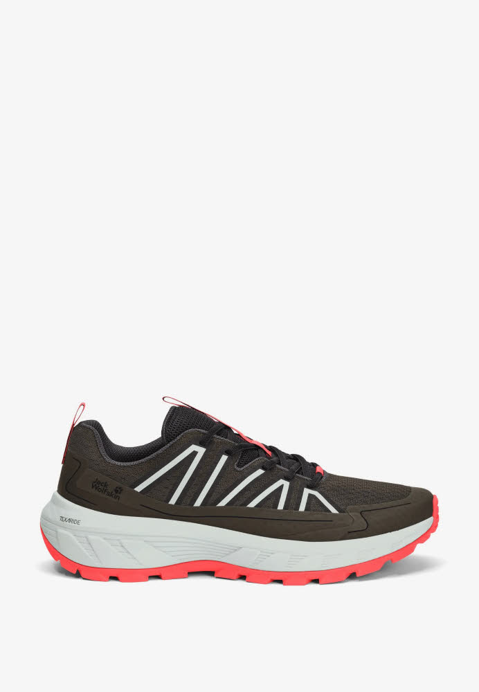 Jack Wolfskin HE WILD HIKE LOW M Herren Wanderschuhe Trekkingschuhe dunkelgrün