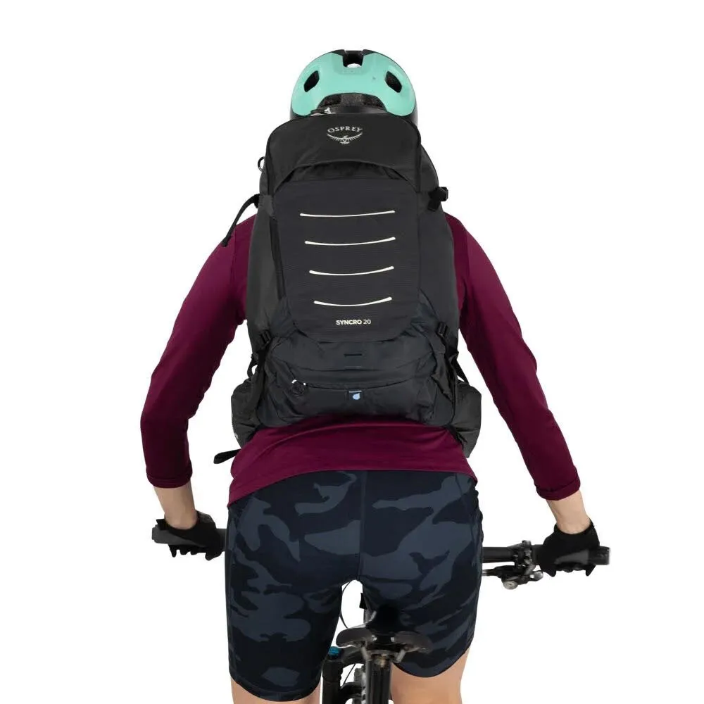 Osprey SYNCRO 20 Unisex Fahrradrucksack Daypack schwarz