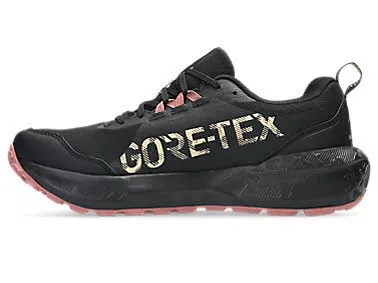 Asics GEL-SONOMA 8 GTX Damen Laufschuhe Trailrunning-Schuhe schwarz/orange
