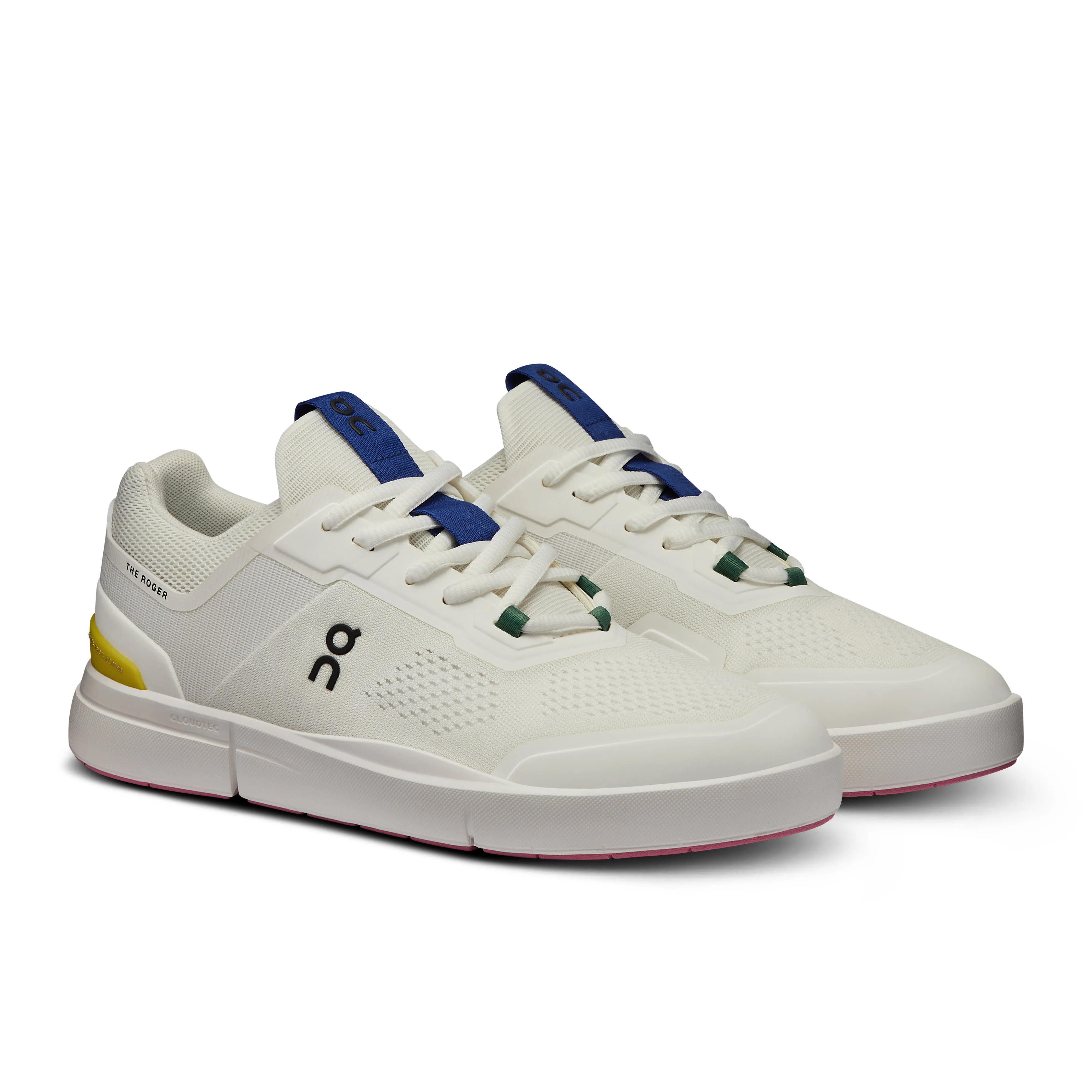 ON THE ROGER SPIN Damen Sneaker Low Freizeitschuhe Alltagsschuhe UNDYED-WHITE YELLOW NEU