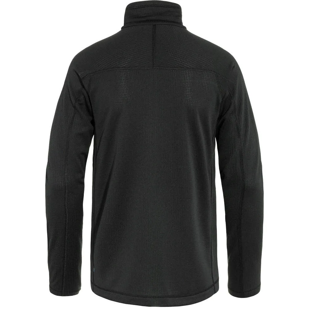 Fjällräven Abisko Lite Herren Fleecejacke schwarz